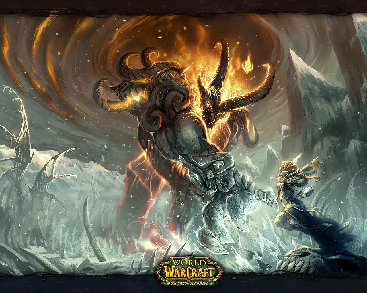 Sargeras: The Dark Titan and The Creator of The Burning Legion