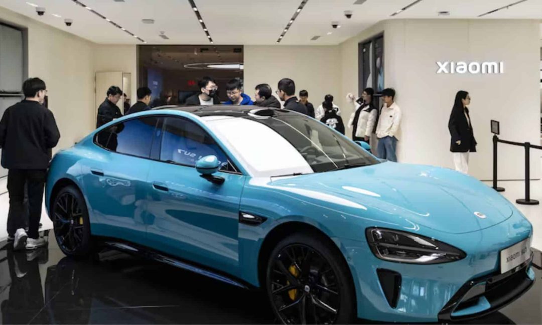 Chinese Smartphone Maker Xiaomi Launches Its First Electric Car
